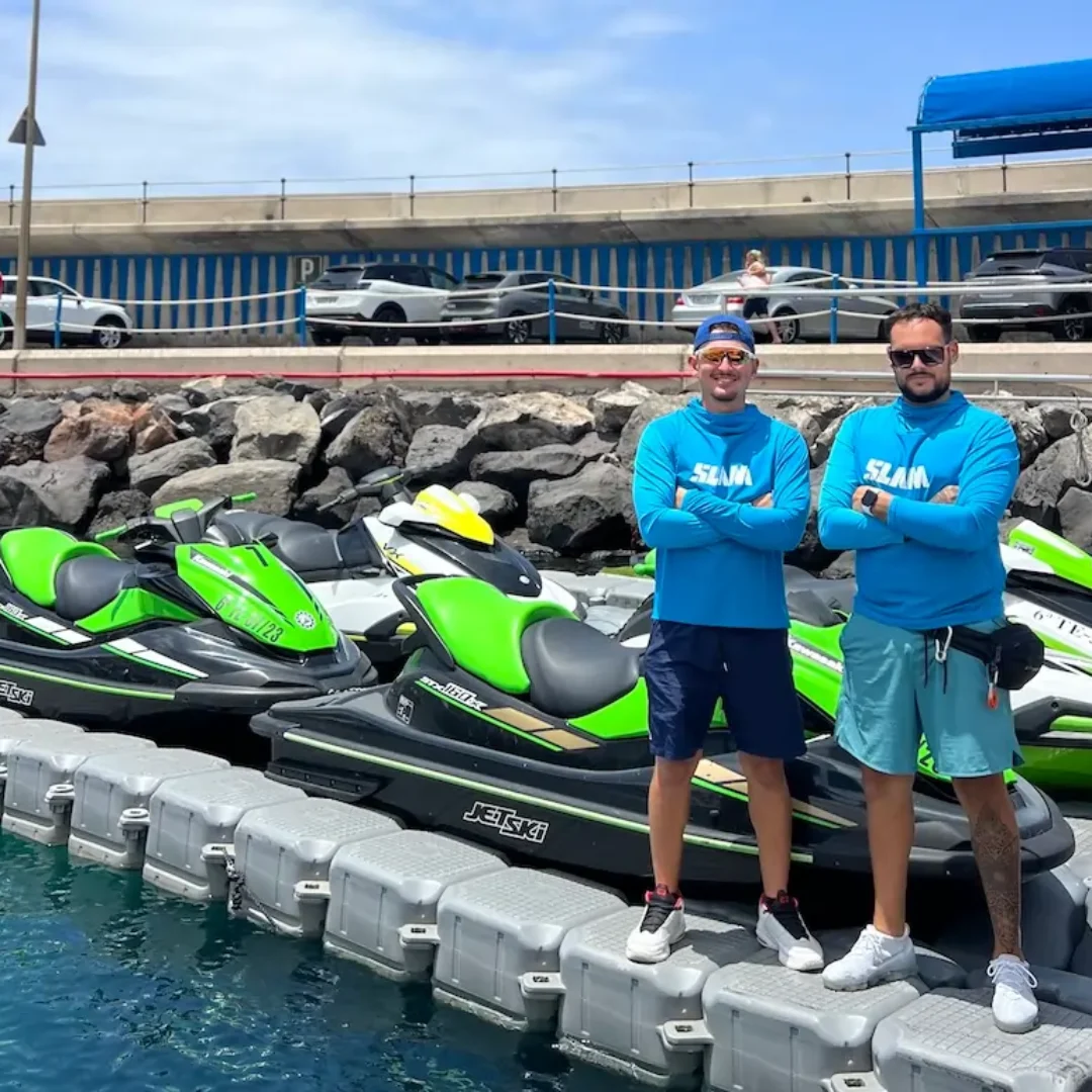 Galeria 13 Jet Ski Safari w Adeje – pantalan jet ski Puerto Colon Adeje