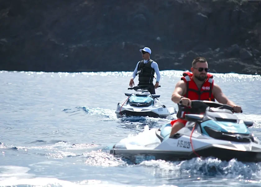 Jet-Ski-Safari Teneriffa Vorbereitung