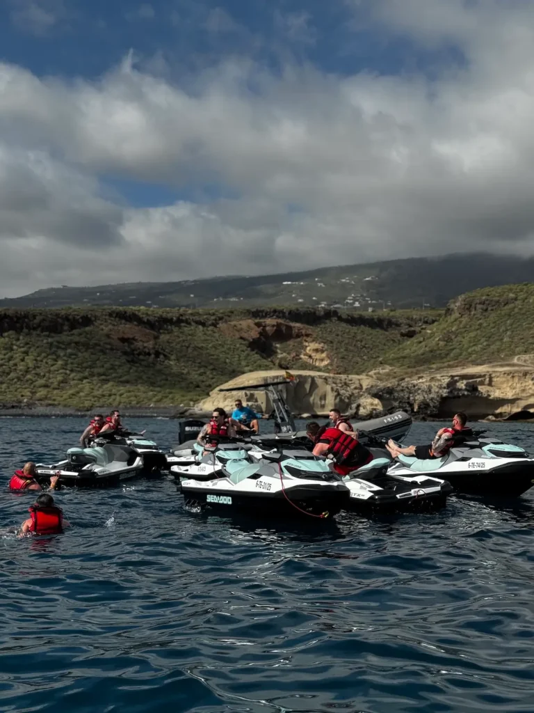 The Most Common Concerns Before Booking a Jet Ski Safari in Tenerife – And Why You Don’t Need to Worry 5 Jet Ski Safari in Adeje – Coastline views during a jet ski safari in Tenerife