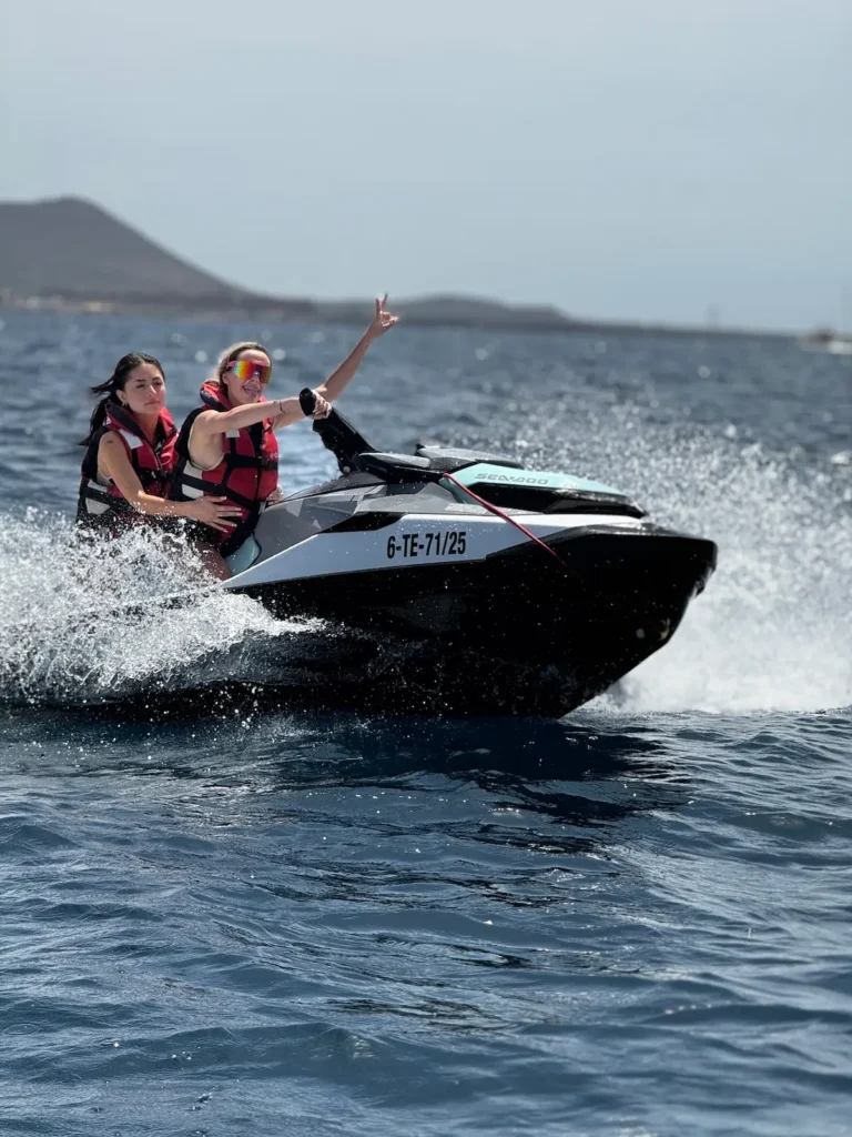 The Most Common Concerns Before Booking a Jet Ski Safari in Tenerife – And Why You Don’t Need to Worry 14 Jet Ski Safari in Adeje – mother dougther free time tenerife